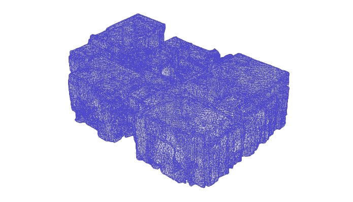 点群データからデジタルツインを作成